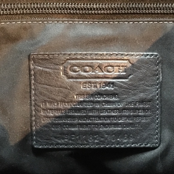 Coach Briefcase/Laptop Work Bag - Picture 8 of 11